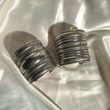 Copper Silver bracelets