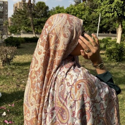 Terracotta Pashmina